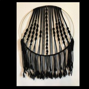 Custom macrame wall art